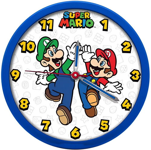 Nickelodeon Super Mario Wall Clock - Wall Clock - Main image