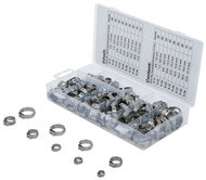 BGS B.14115 Set of stainless steel hose clamps 170 pcs - Hose Clip