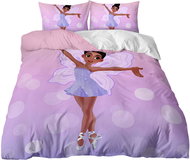 Excellent 3-piece bedding set 135 × 200 cm - Little Ballerina - Bed Linen