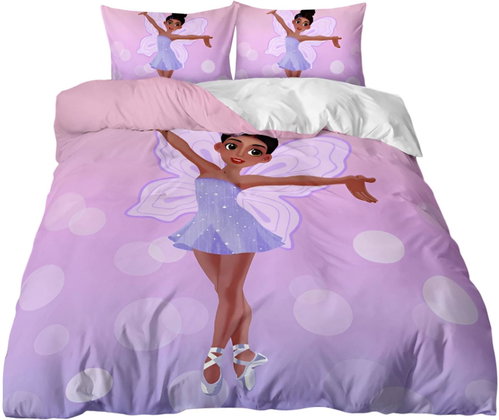 Excellent 3-piece bedding set 135 × 200 cm - Little Ballerina - Bed Linen - Main image