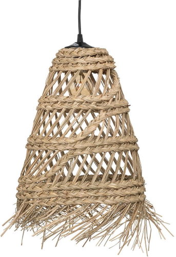 ATMOSPHERA Hanging boho lamp made of knitted fabric LAHYS, 28 cm - Chandelier - Main image