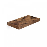 VASAGLE Wall shelf brown, 40 × 20 × 3,8 cm - Shelf