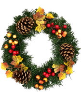 DOMMIO Věnec podzimní zelený 30 cm - Decoration