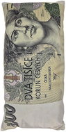 4sleep Decorative pillow banknote 2000 CZK 28 × 53 cm - Pillow