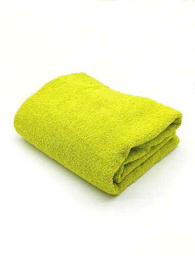 Jahu Beach towel big 100 × 180 cm - green - Bath Towel - Main image