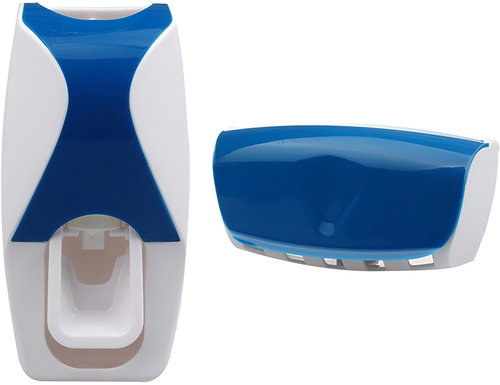 Verk 15622 Toothpaste dispenser, blue - Toothbrush Holder - Main image