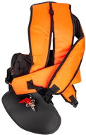 Verk 11440 Two-arm brushcutter strap black and orange - Strap