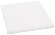 Prem Cotton white sheet without elastic 100% ba - 120 × 140 cm - Cot sheet
