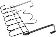 Verk 27217 Závěsný věšák na dveře 46 cm 7 háčků, černý - Coat Hanger