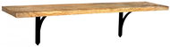 LAKŠMI Wall shelf Devi 100 × 22 cm made of mango wood - Shelf