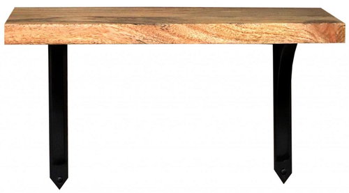 LAKŠMI Wall shelf Devi 50 x 22 cm made of mango wood - Shelf - Main image