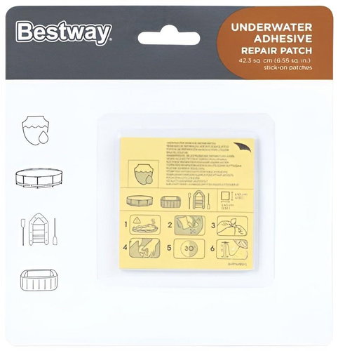 BESTWAY 62091 pool patch set 10 pcs - Pool Accessories - Main image