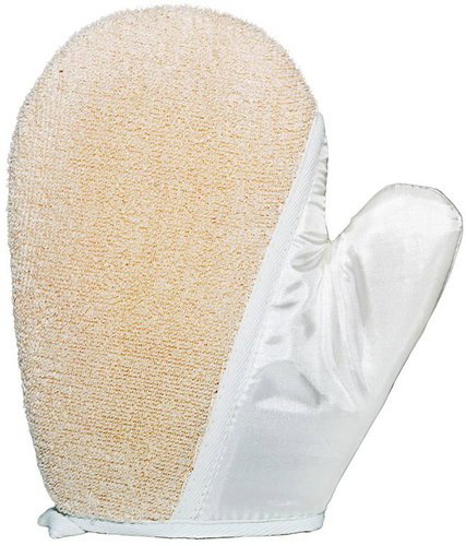 ADONIS Washing gloves with silk - Massage Glove - Main image