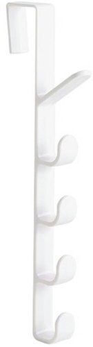 APT Víceúrovňový koupelnový věšák na dveře bílý - Bathroom Hook - Main image