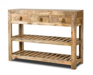 LAKŠMI Hina console table 130 × 76 × 35 cm made of mango wood - Console Table