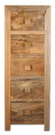 LAKŠMI Hina chest of drawers 60 × 120 × 45 cm made of mango wood - Chest of Drawers