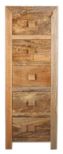 LAKŠMI Hina chest of drawers 60 × 120 × 45 cm made of mango wood - Chest of Drawers - Main image