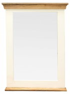 LAKŠMI Retro mirror 70 × 90 cm made of mango wood - Mirror