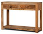 Console Table LAKŠMI Hina console table 110 × 76 × 35 cm made of mango wood - Konzolový stolek