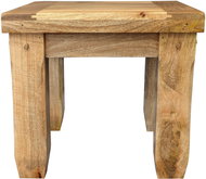 LAKŠMI odkládací stolek Devi 45 × 40 × 45 cm z mangového dřeva - Mango Natural - Side Table