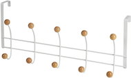 DOCHTMANN Door hanger 10 hooks 48 × 4,5 × 21,5 cm, white - Coat Hanger