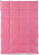 4sleep Přikrývka prachové peří 140 × 200 cm,  2 500 g,  růžová sypka - Duvet 