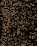 Bathroom rug 60x90 Shaggy brown - Bath Mat