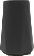 Empt Modern vase 18,5 cm - Octagon, Anthracite - Vase