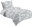 Sheets microfiber 140 × 200 + 70 × 90 cm - Sheep grey