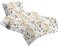 Jahu Microfiber bedding 140 × 200 + 70 ×90 cm - Kate yellow - Bed Linen