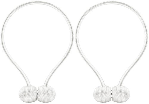 Verk Decorative curtain clips 2 pcs - white - Curtain Tie Back - Main image