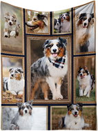 Excellent Microplush warm blanket 150 × 200 cm - Border collie - Blanket