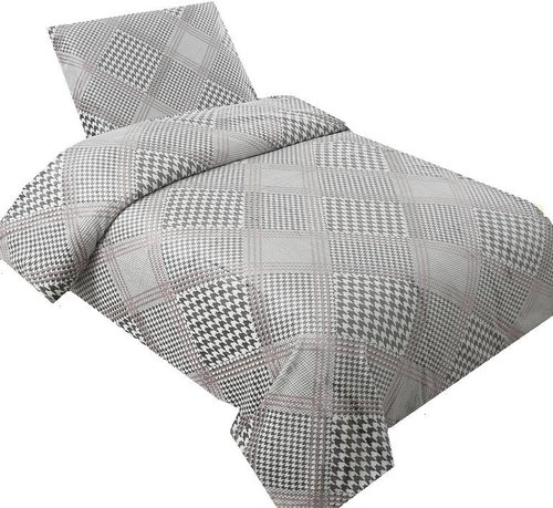Jahu Linen French microfiber 220 × 200 + 2× 70 × 90 cm - Cesare grey - Bed Linen - Main image