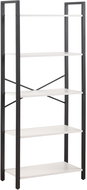 Houseland Evy černý/bílý - Shelving Unit