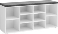 Houseland Rool white - Shoe Rack