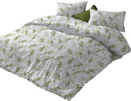 Kaptan Cotton bed linen Willow leaves 140 × 200, 70 × 90 cm - Bed Linen