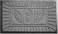 Dounceur d'intérieur Rohožka Feuilles 45 × 75 cm, šedá - Doormat