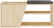 Houseland Fiona Shoe rack, sapphire oak - Shoe Rack