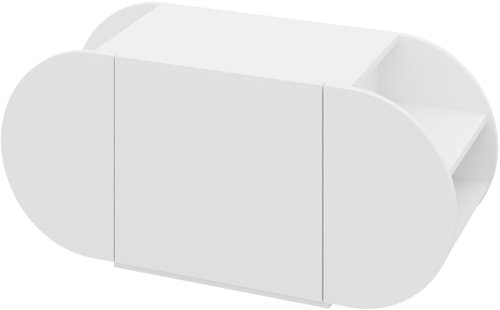 Houseland Poses Shoe rack, white - Shoe Rack - Main image