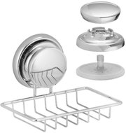 DuraHome Mýdlenka s přísavkou Chaco 40302, chrom - Soap Dish