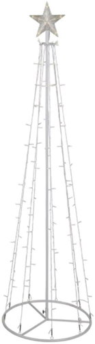 Outdoor XXL Christmas Cone 2 m - 480 led with twinkle lights - warm white - Christmas Lights - Main image