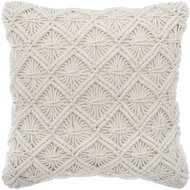 ATMOSPHERA Decorative cushion Ete, macramé, 40 × 40 cm - Pillow