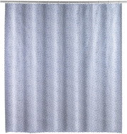 WENKO Shower curtain Sevilla, 180 × 200 cm, blue - Shower Curtain