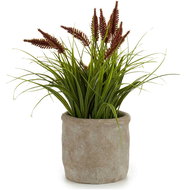 Ibergarden Umělá tráva v betonovém květináči 30 cm - Artificial Grass