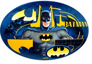 Excellent Dětský oválný polštář DC Comics - Batman - Polštář