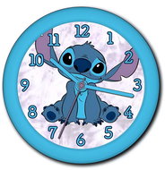 Excellent Wall Clock Disney - Lilo and Stitch - Wall Clock