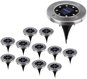 Garden Lighting Gardlov 24001 Garden solar LED light, cold white, IP65, 2 V 100 mA, 12 pcs - Zahradní osvětlení