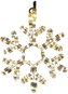 Christmas Lights Christmas LED snowflake 50 cm, warm white - Vánoční osvětlení