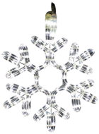 Christmas LED flashing snowflake 39 cm, cold white - Christmas Lights