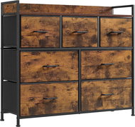 Houseland Commode Vasagle Busman brown and black - Chest of Drawers
